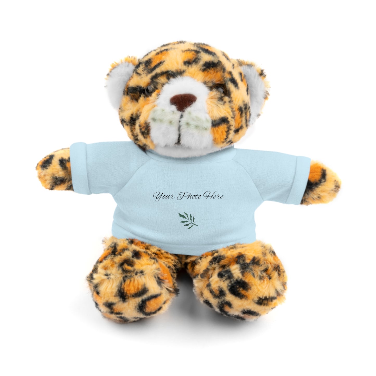 Custom Teddy Bears Light Blue Jaguar 8"