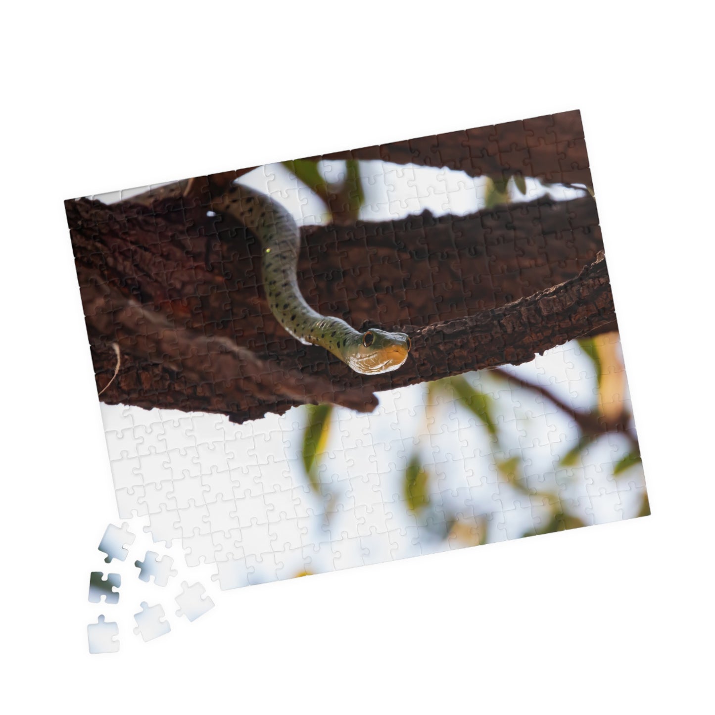 Puzzle (110, 252, 520, 1014-piece) - Spotted Bush Snake