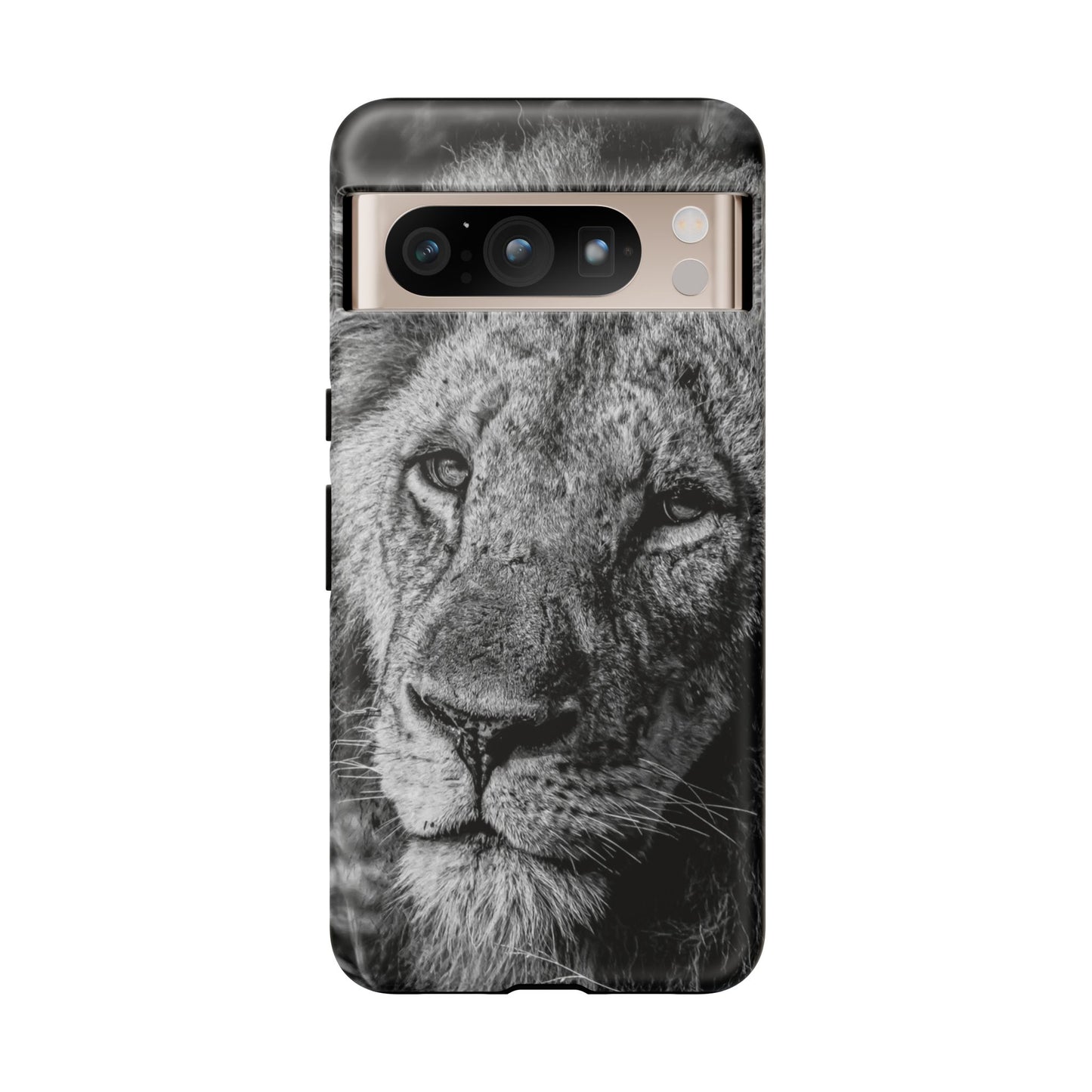 Tough Case - Old Lion B&W Google Pixel 8 Pro Matte