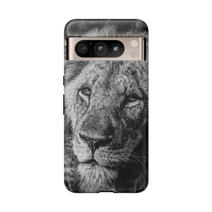 Tough Case - Old Lion B&W Google Pixel 8 Pro Matte