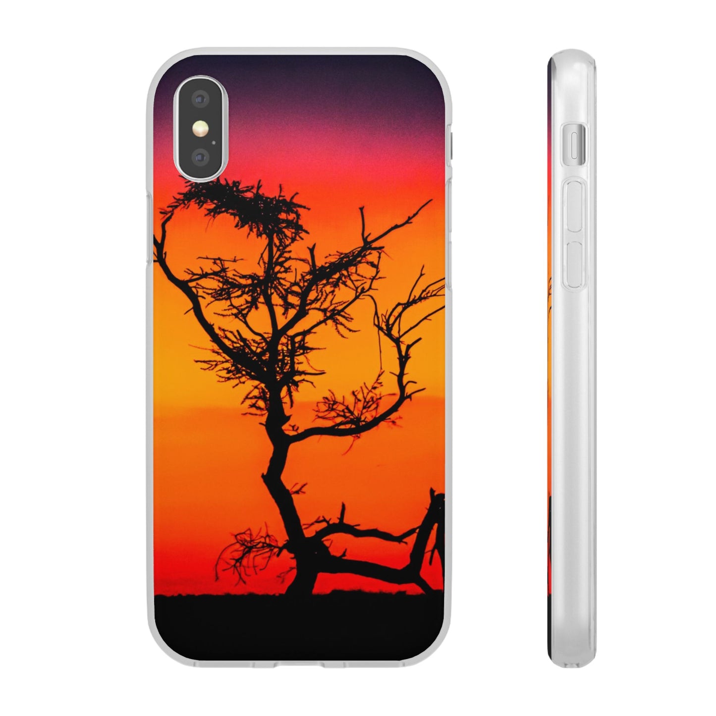 Kalahari Sunset Phone Case iPhone X with gift packaging
