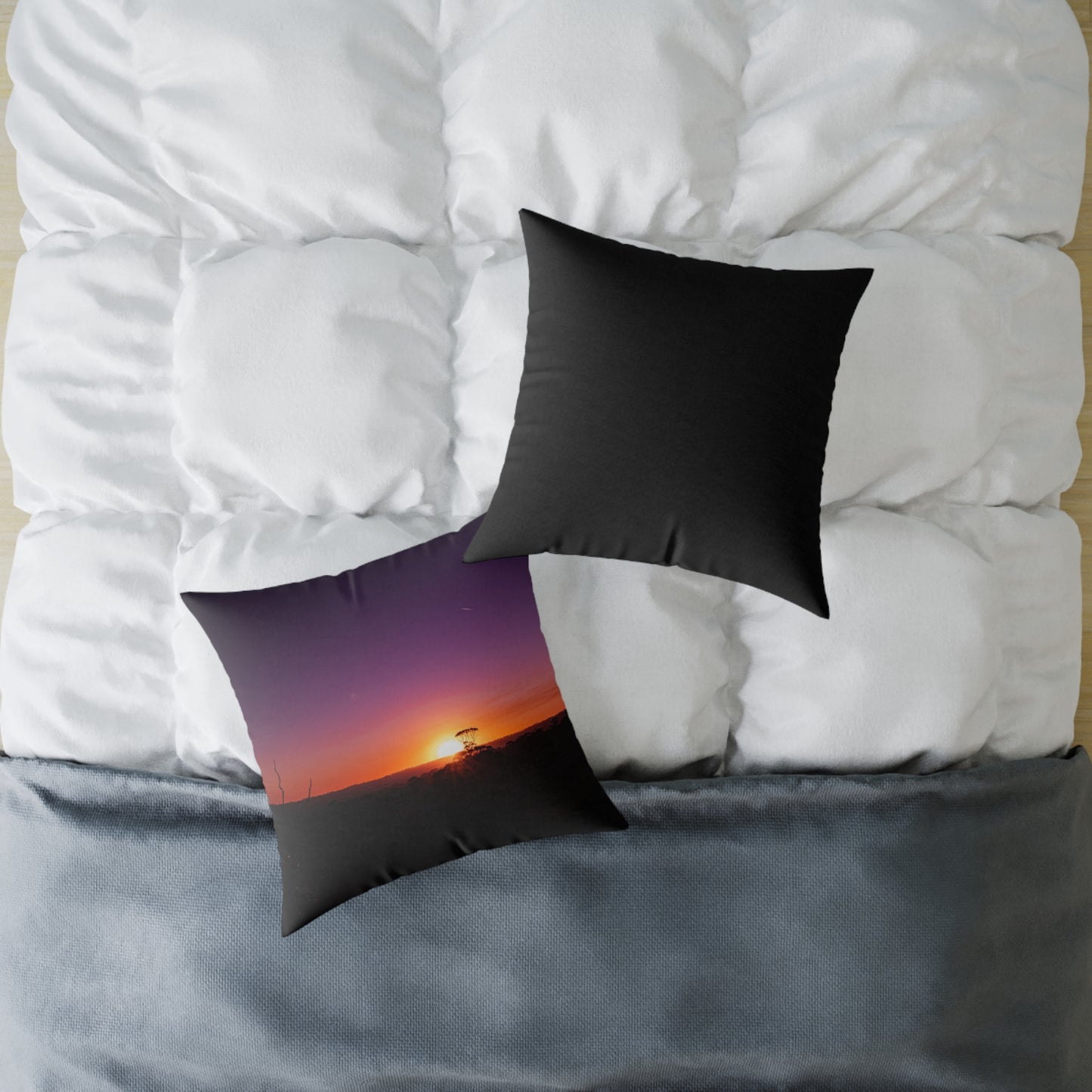 Purple Sunset Pillow