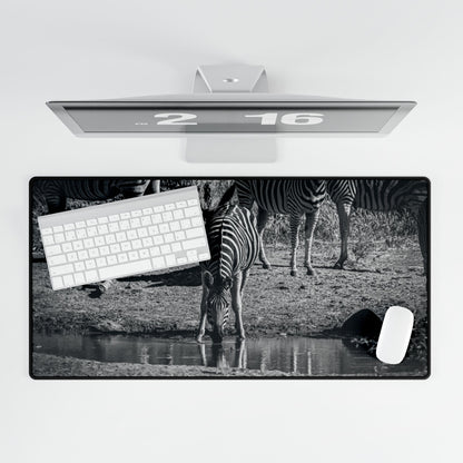 Zebra Desk Mats B&W 31.5" × 15.5"