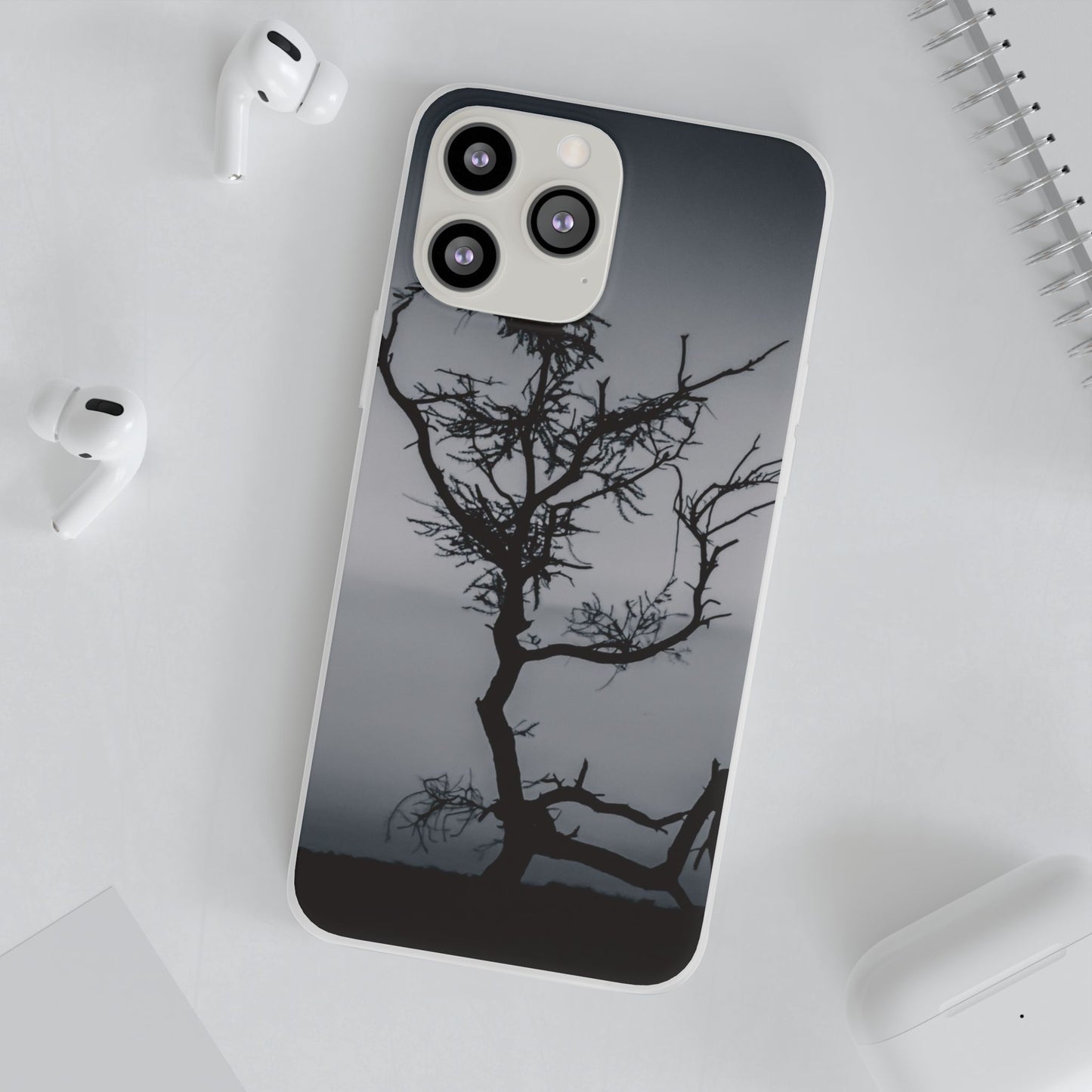 Kalahari Sunset Phone Case B&W