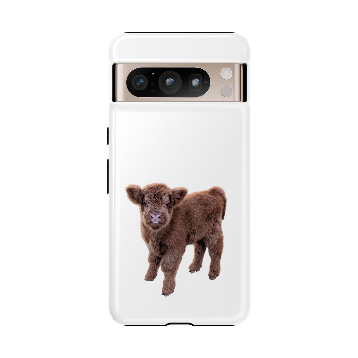 Baby Highland Cow Phone Case Google Pixel 8 Pro Glossy