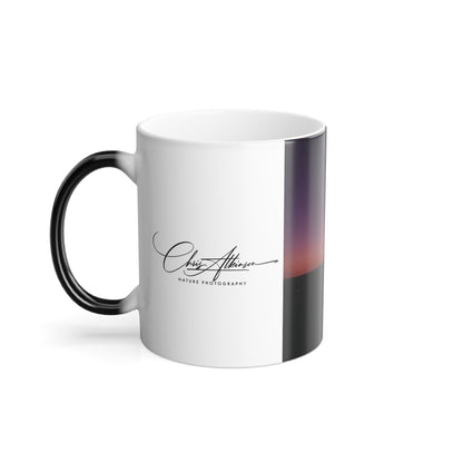 Colour Morphing Mug, 11oz - Purple Sunset