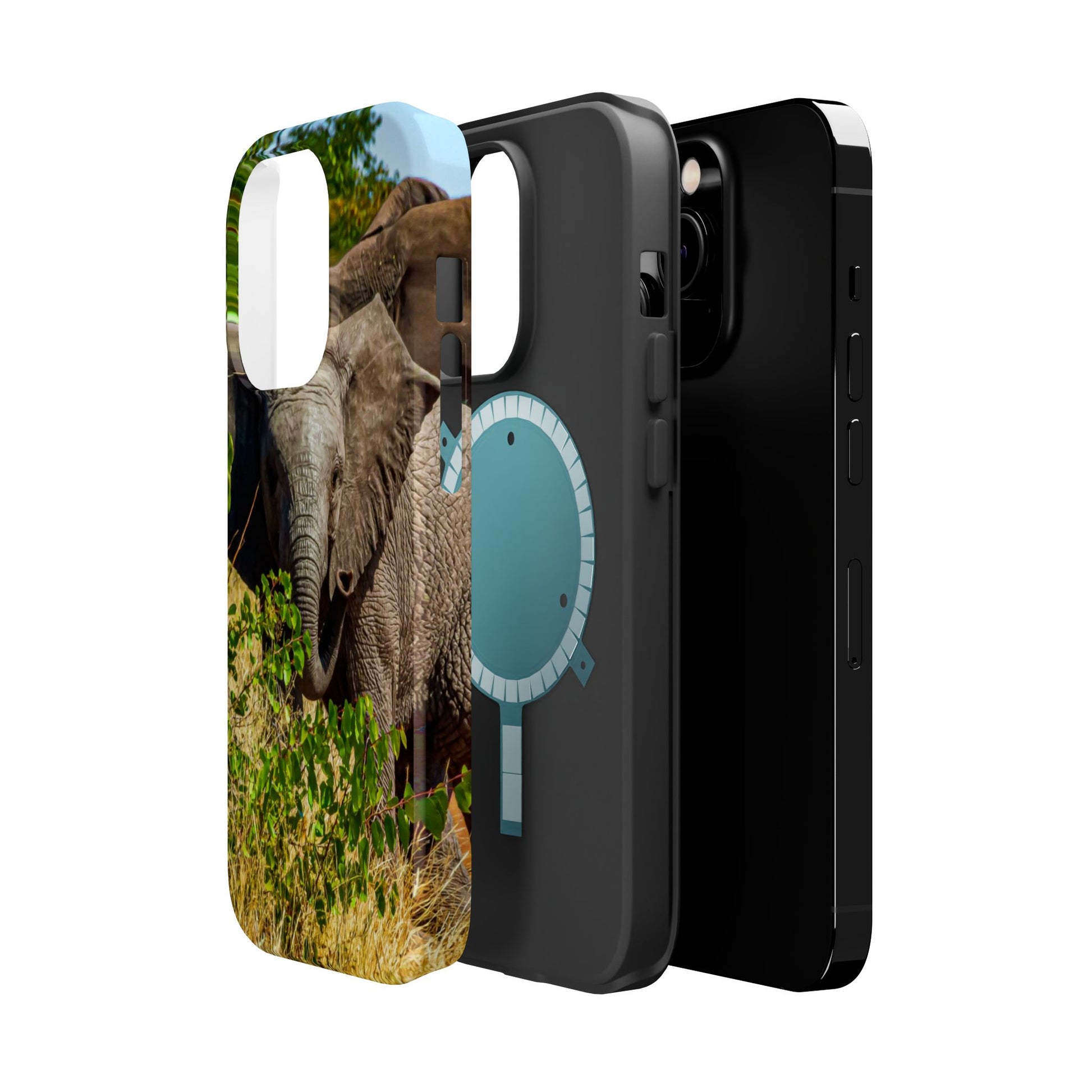 Magsafe® Compatible Tough Cases - Young Elephant
