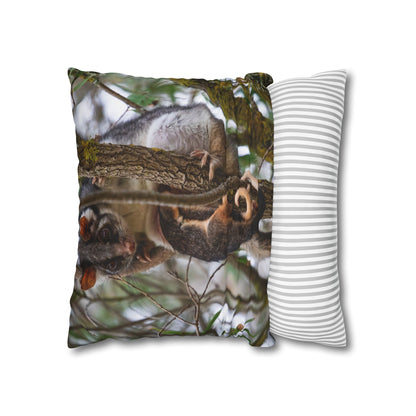 Poly Canvas Pillowcase - Possum and Joeys