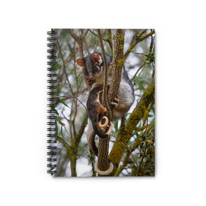 Spiral Notebook - Ruled Line - Possum and Joeys