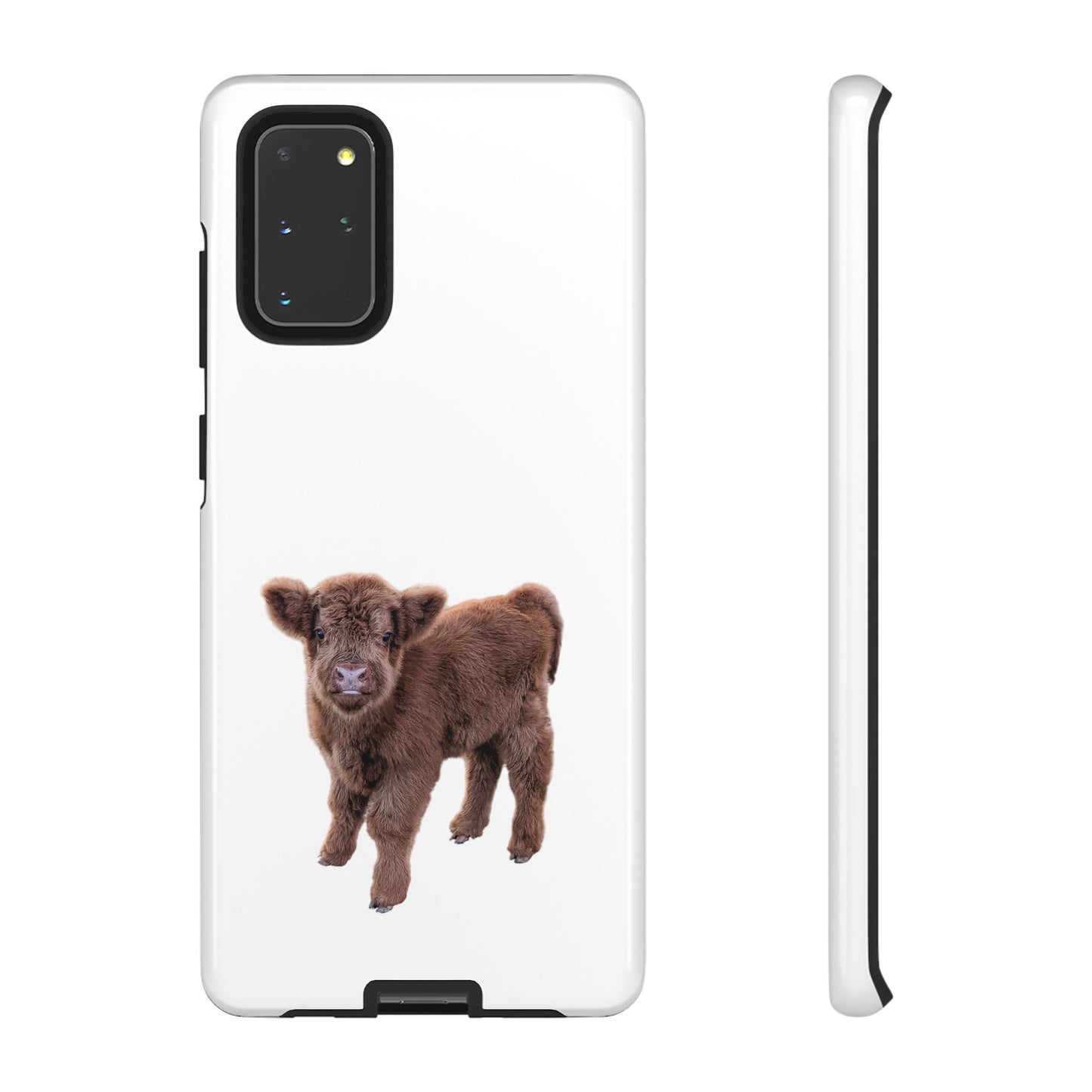 Baby Highland Cow Phone Case Samsung Galaxy S20+ Glossy