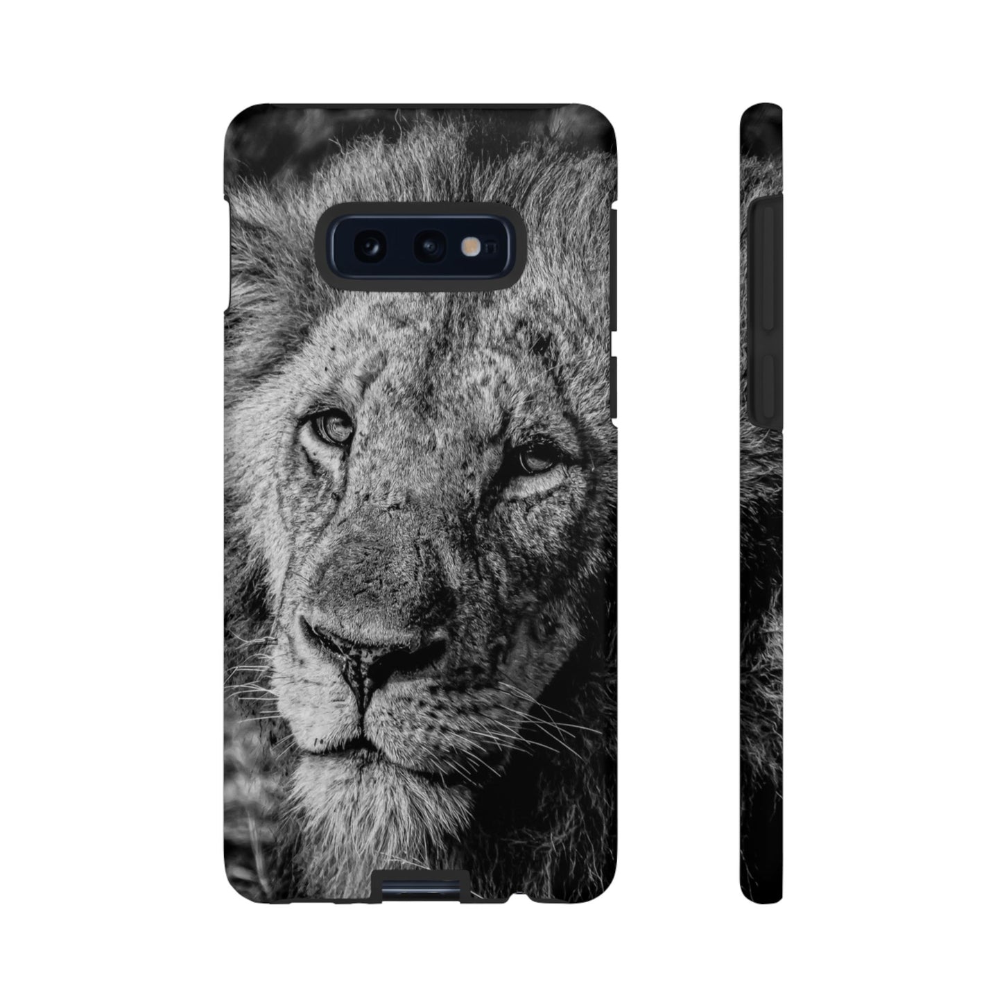 Tough Case - Old Lion B&W Samsung Galaxy S10E Matte