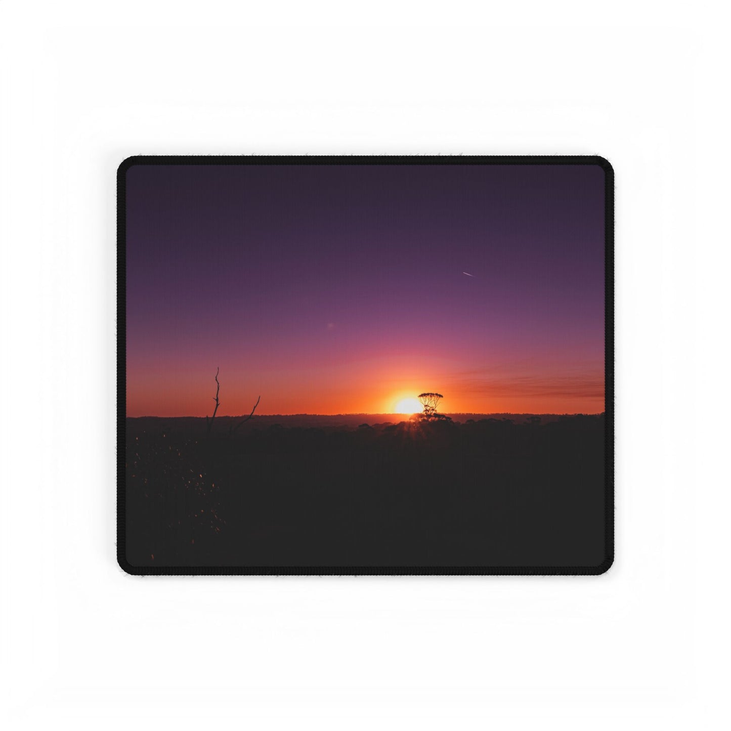 Purple Sunset Desk Mats 14.4" × 12.1"