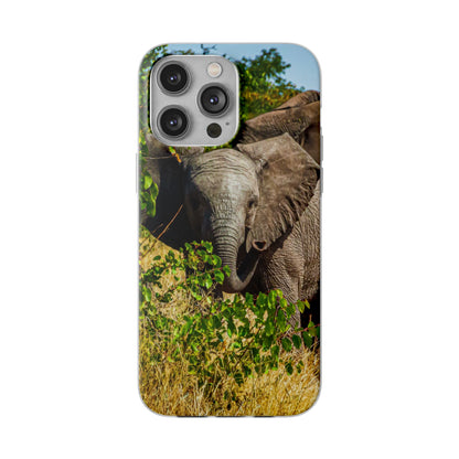 Flexible Young Elephant Cases iPhone 14 Pro Max