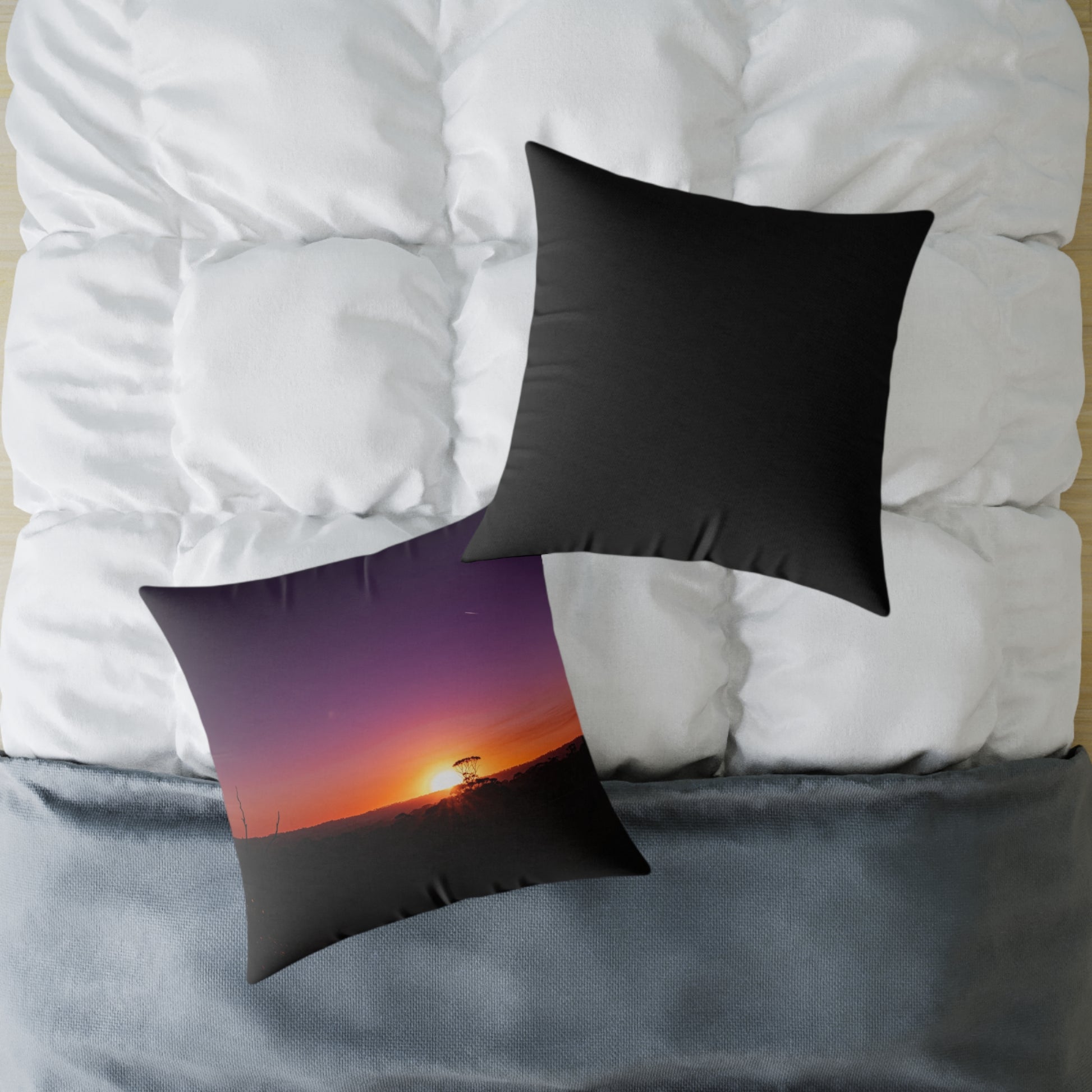 Purple Sunset Pillow