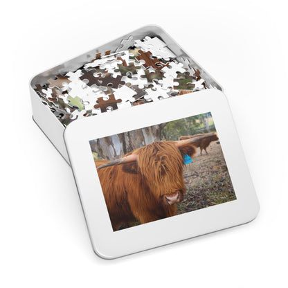 Jigsaw Puzzle (30, 110, 252, 500, 1000 Piece) - Scottish Highland Cattle