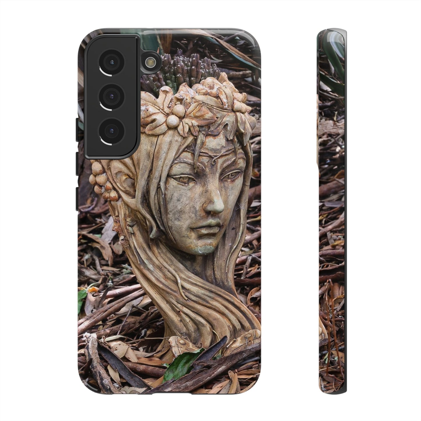 Tough Case - Elven Lady Statue Samsung Galaxy S22 Glossy