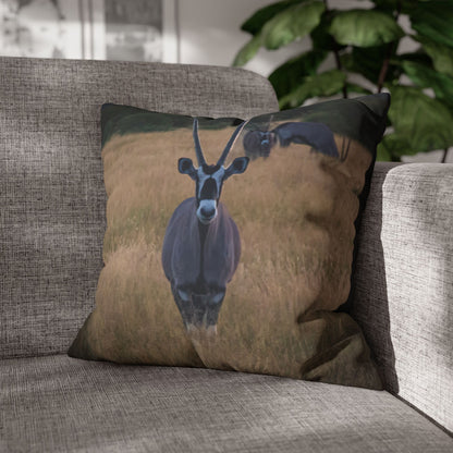 Poly Canvas Pillowcase - Gemsbok