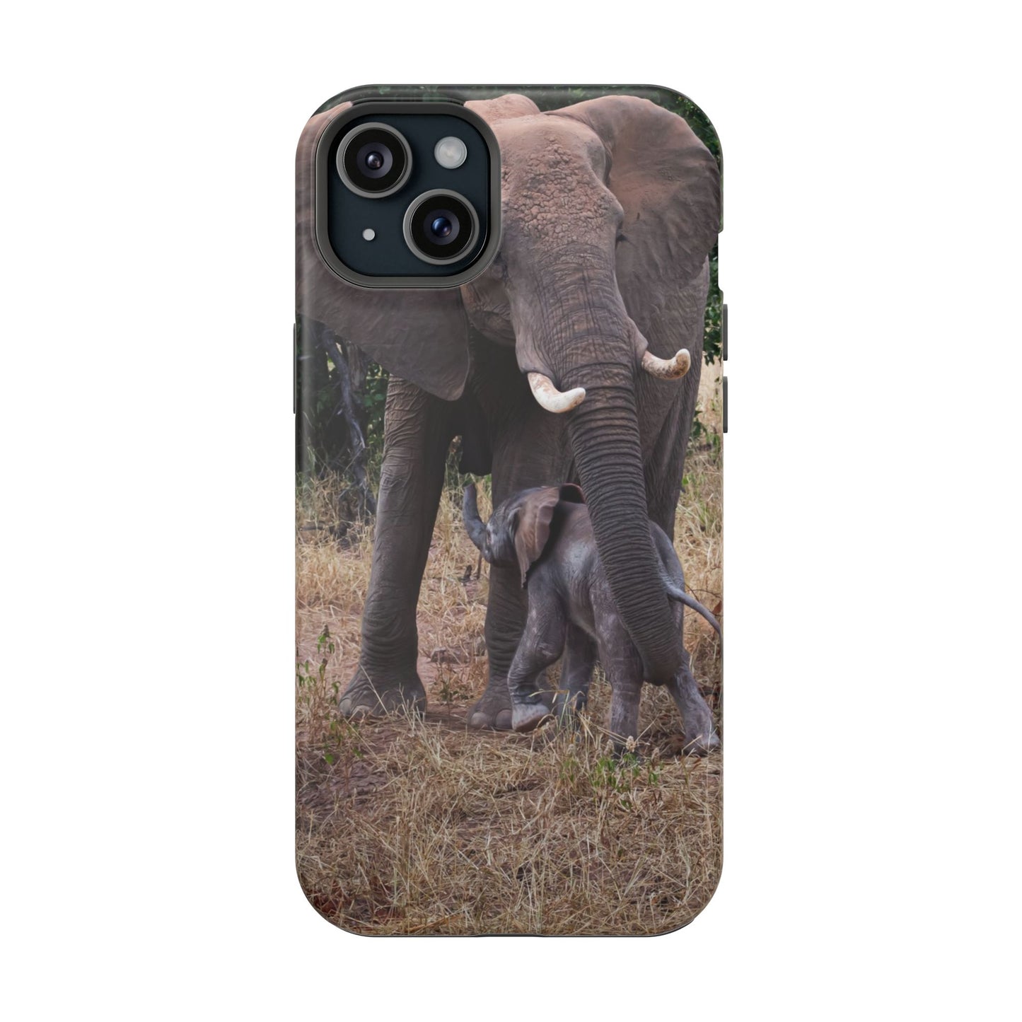 Baby Elephant Magsafe Phone Case iPhone 15 Plus Matte