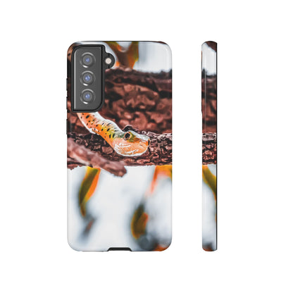 Spotted Bush Snake Phone Case Samsung Galaxy S21 FE Glossy