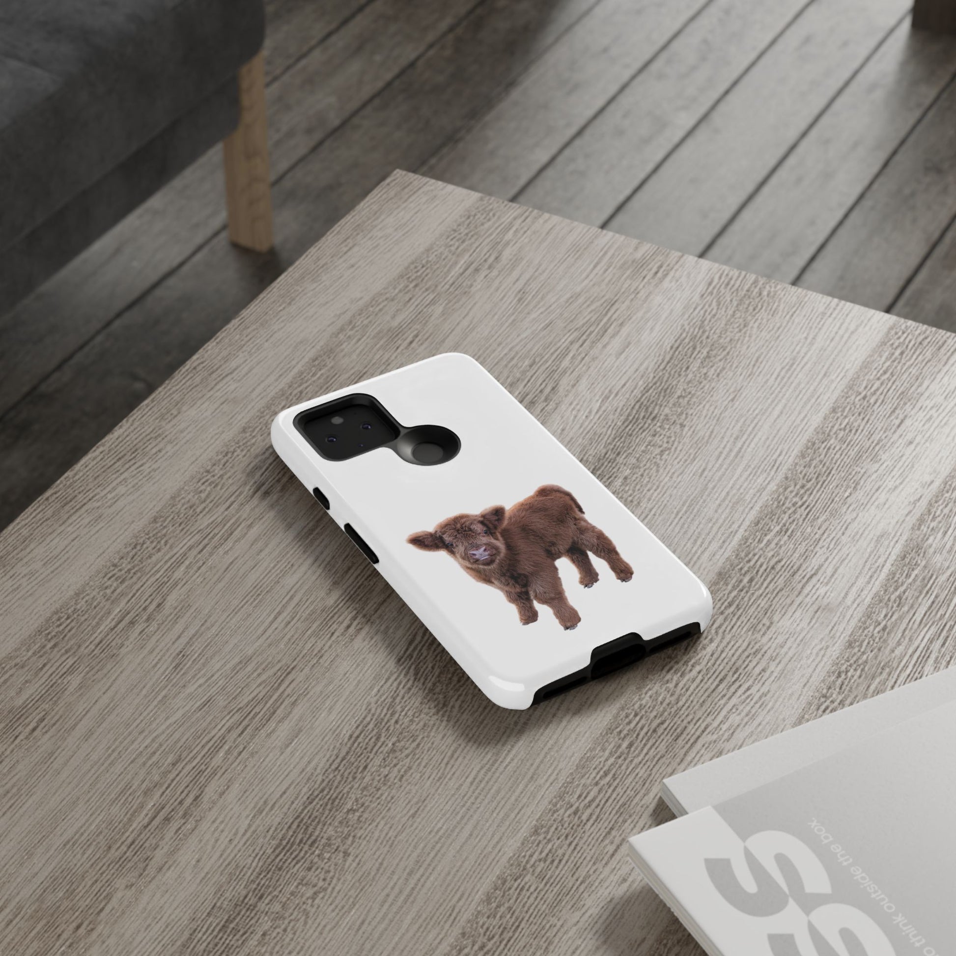Baby Highland Cow Phone Case