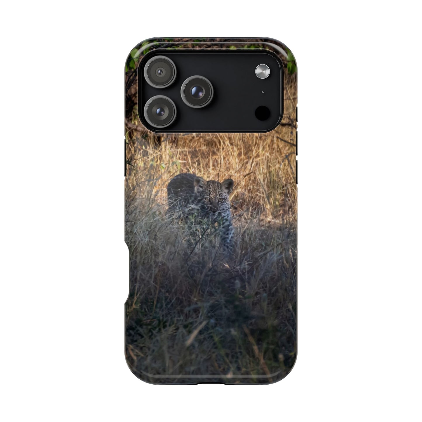 Magsafe® Compatible Tough Cases - Leopard Cub iPhone 17 Pro Max Glossy