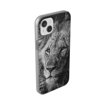 Flexible Lion Phone Cases B&W