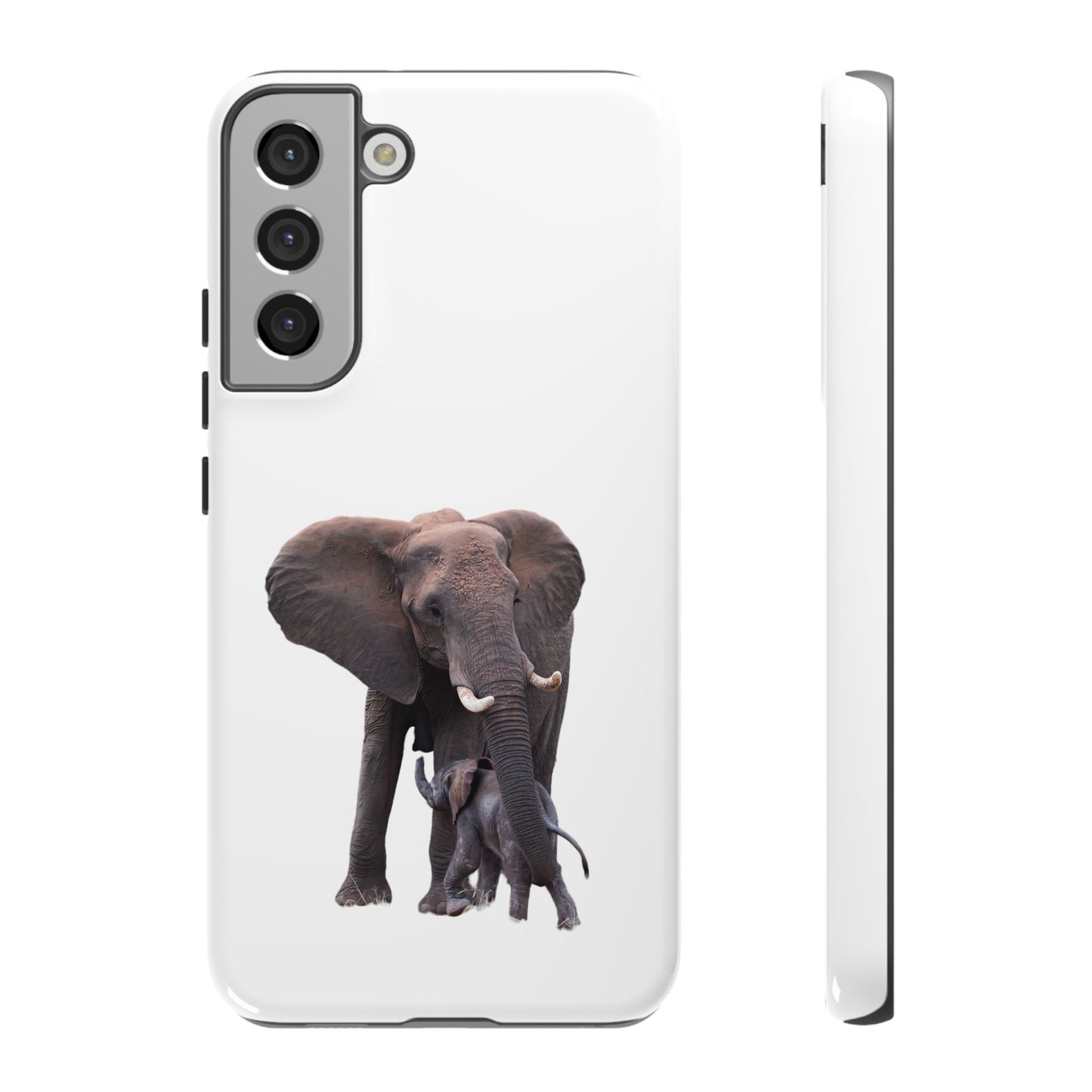 Baby Elephant Tough Case Samsung Galaxy S22 Plus Glossy