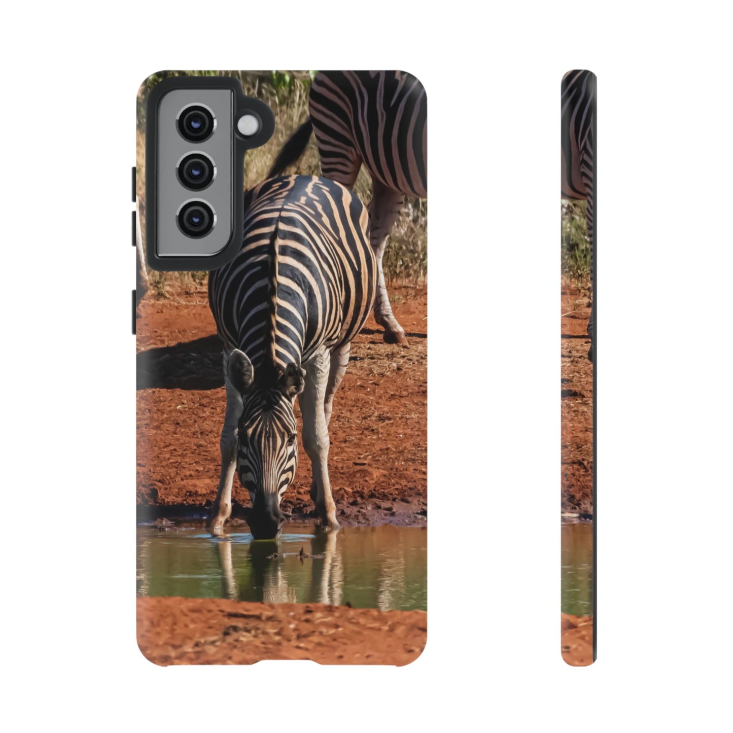 Tough Case - Zebra Drinking