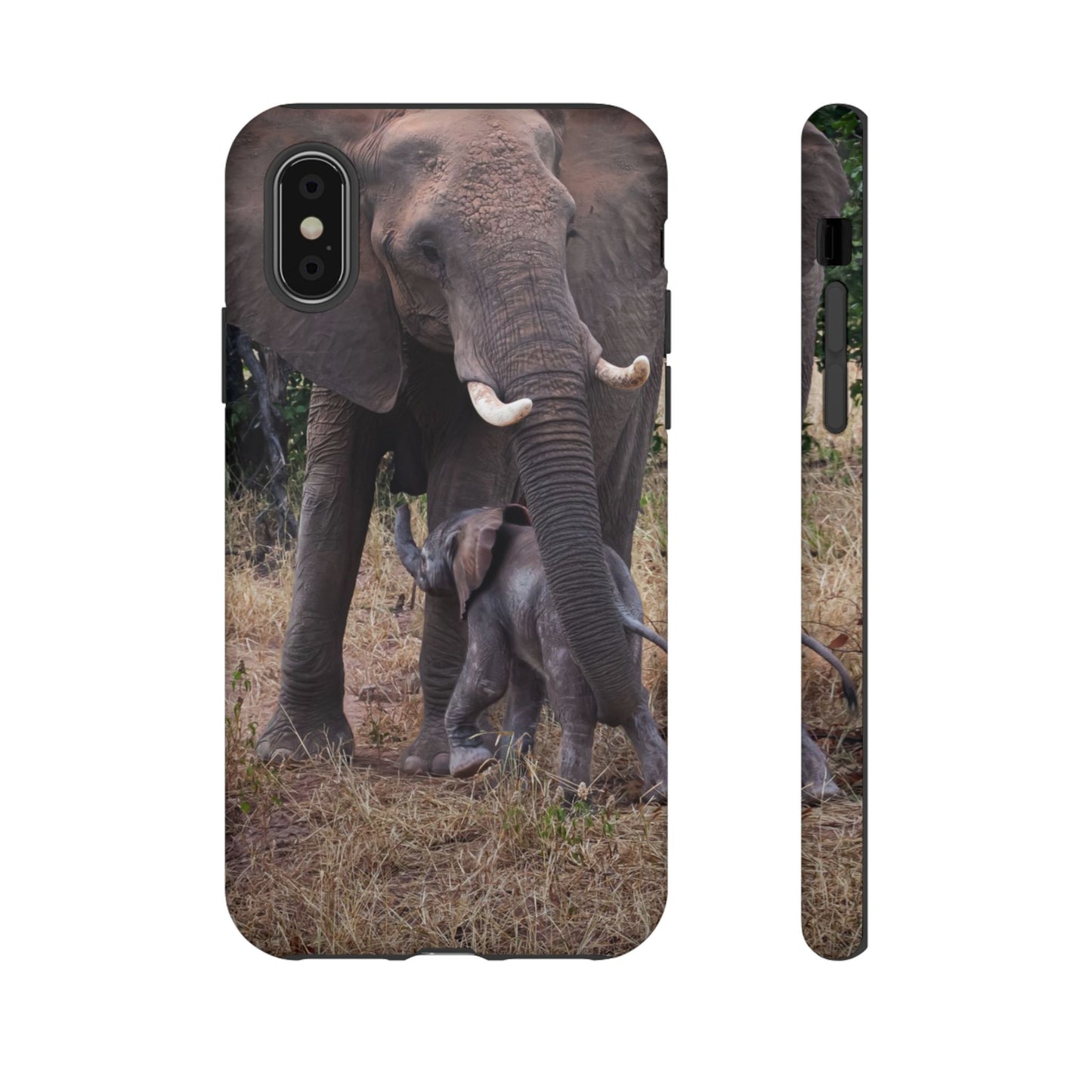 Baby Elephant Tough Case iPhone X Matte