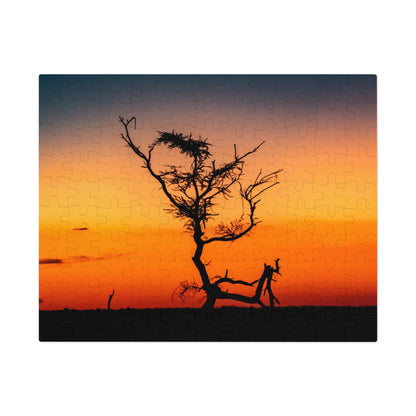 Jigsaw Puzzle (30, 110, 252, 500, 1000 Piece) - Sunset over the Kalahari