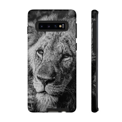 Tough Case - Old Lion B&W Samsung Galaxy S10 Matte