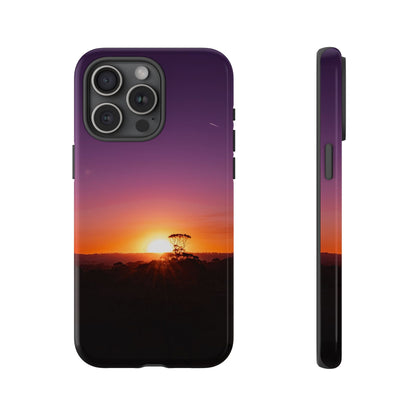 Tough Case - Purple Sunset iPhone 15 Pro Max Glossy