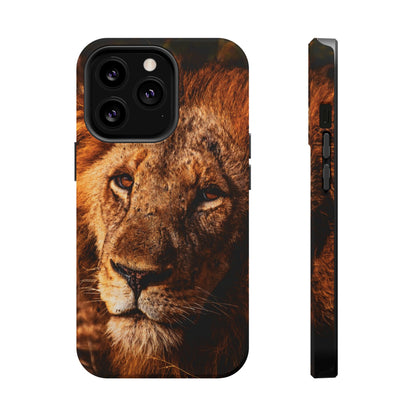 Magsafe® Compatible Tough Cases - Old Lion iPhone 13 Pro Matte