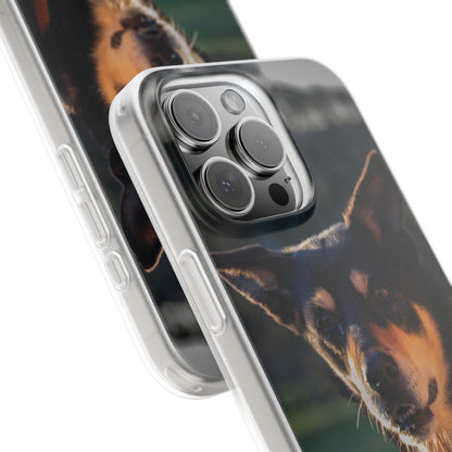 Kelpie Dog Flexi Case