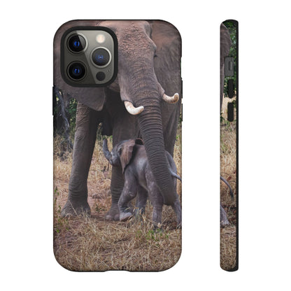 Baby Elephant Tough Case iPhone 12 Pro Glossy