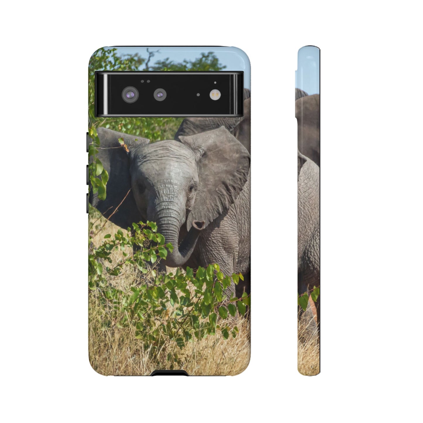 Tough Case - Young Elephant Google Pixel 6 Glossy