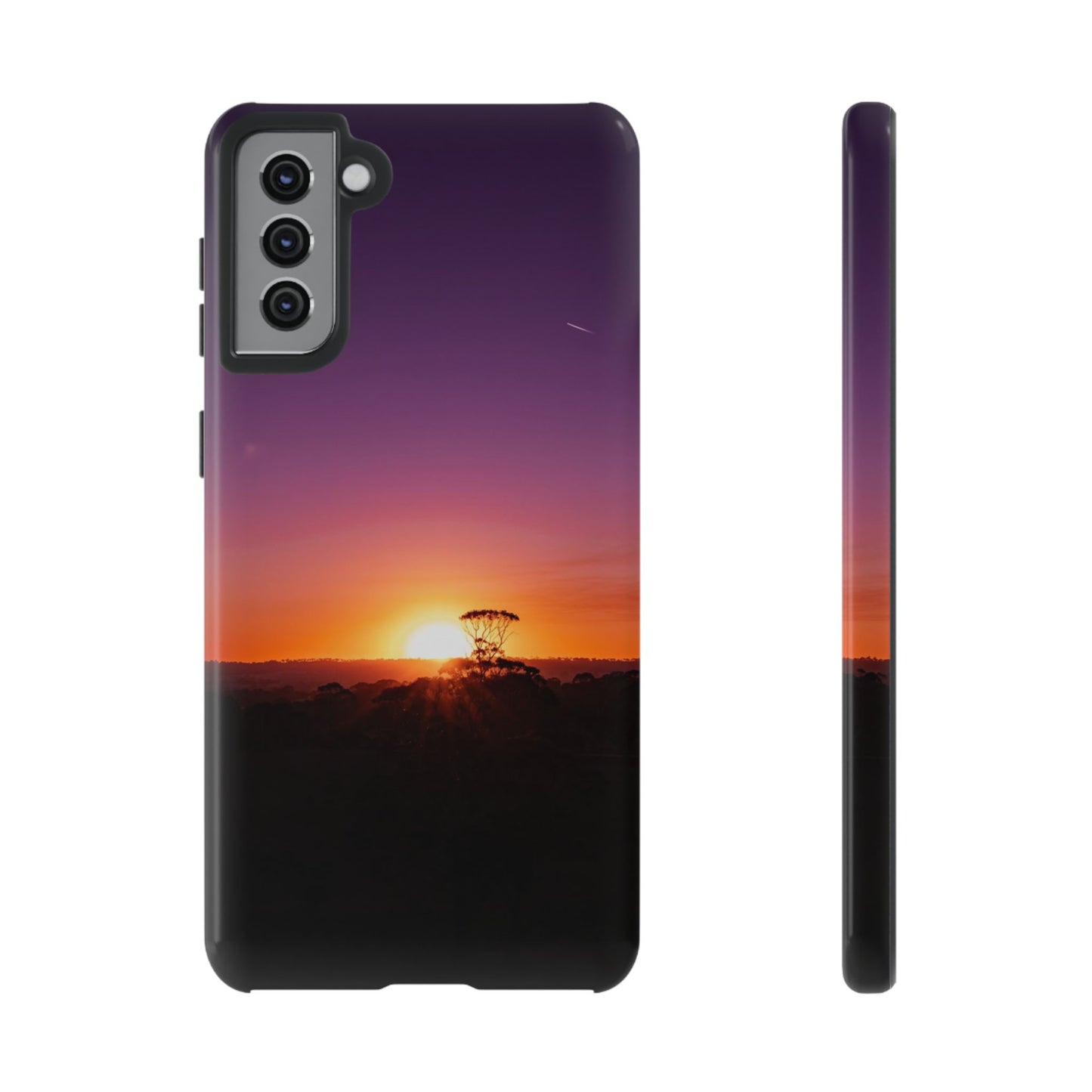 Tough Case - Purple Sunset Samsung Galaxy S21 Plus Glossy