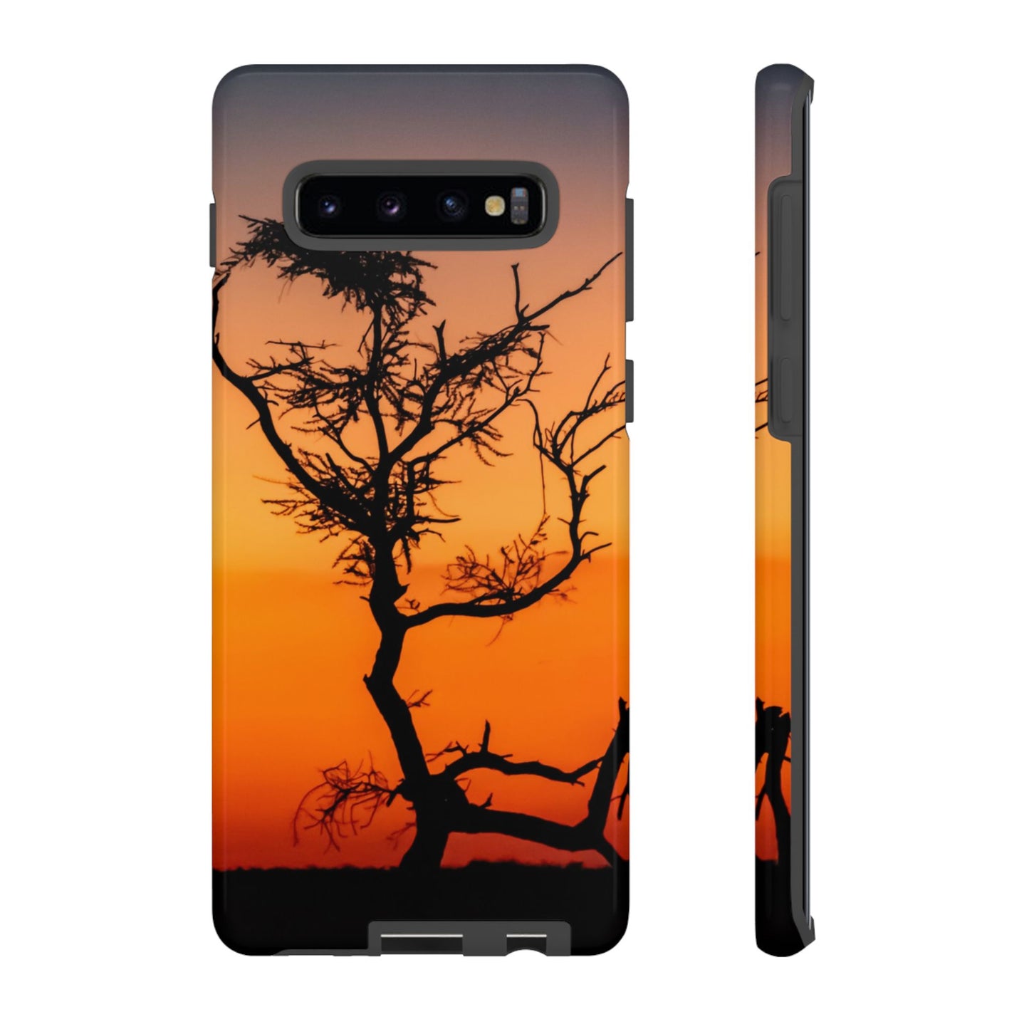 Tough Case - Sunset over the Kalahari Samsung Galaxy S10 Plus Glossy
