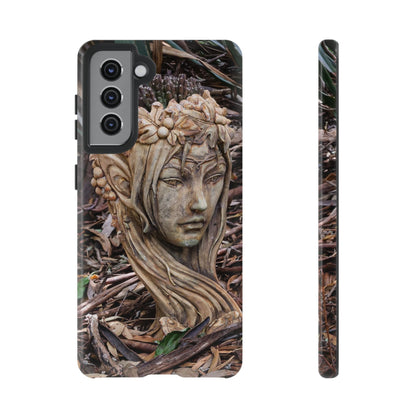 Tough Case - Elven Lady Statue Samsung Galaxy S21 Glossy