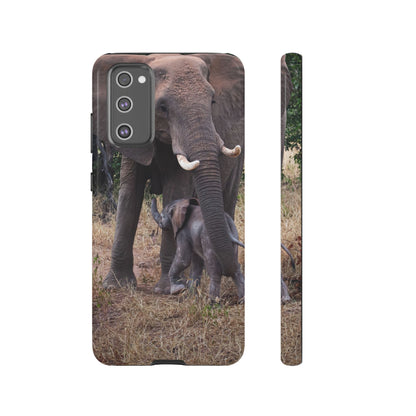 Baby Elephant Tough Case Samsung Galaxy S20 FE Glossy