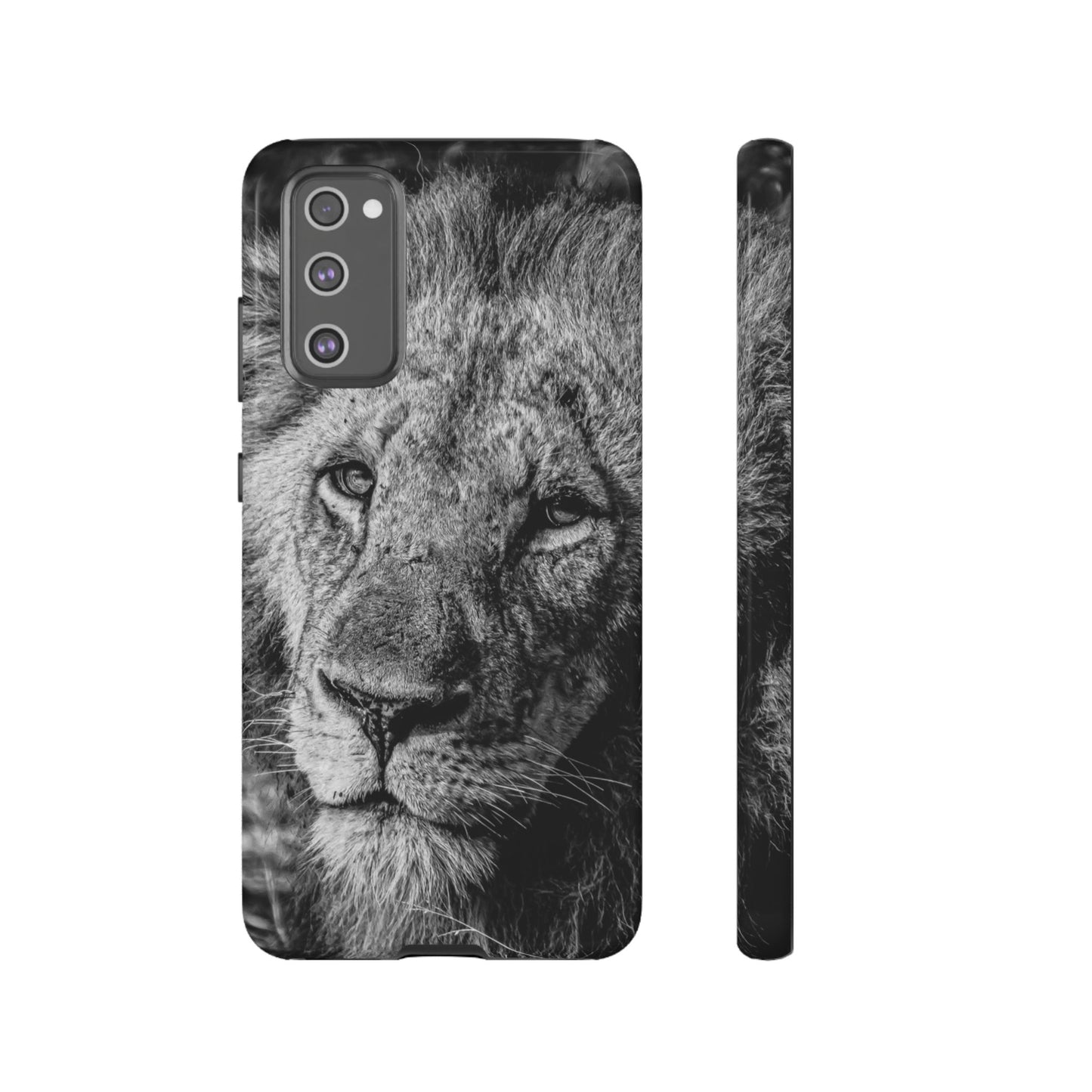 Tough Case - Old Lion B&W Samsung Galaxy S20 FE Glossy