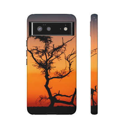 Tough Case - Sunset over the Kalahari Google Pixel 6 Glossy
