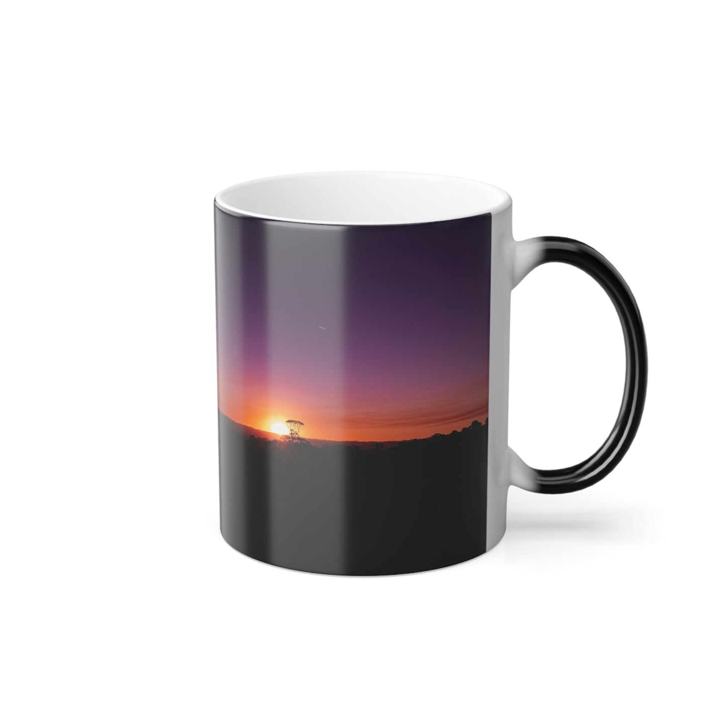 Colour Morphing Mug, 11oz - Purple Sunset