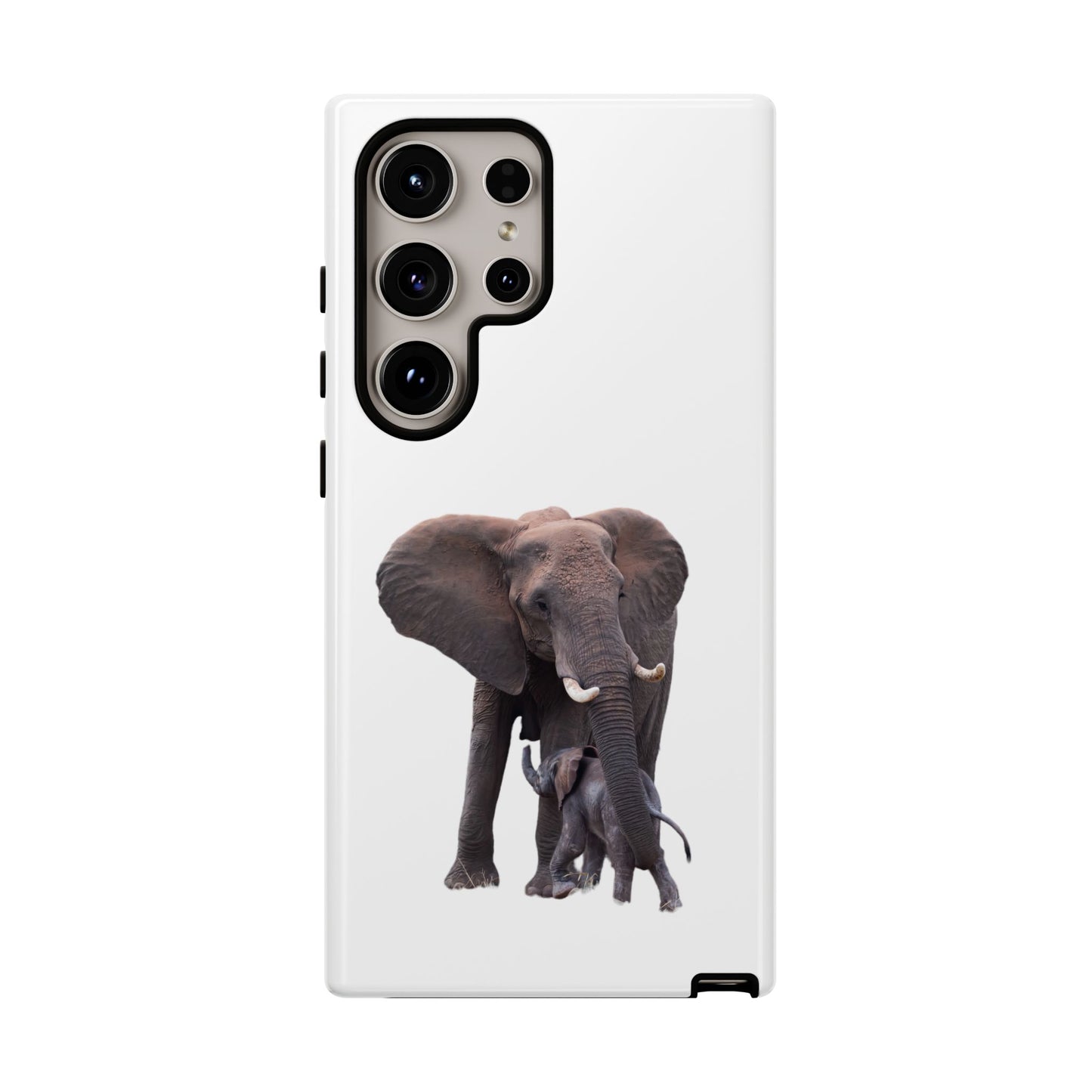 Baby Elephant Tough Case Samsung Galaxy S24 Ultra Glossy