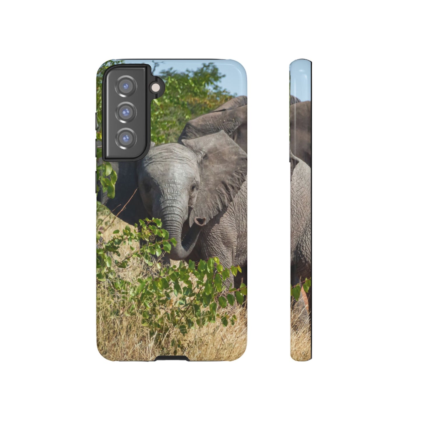 Tough Case - Young Elephant Samsung Galaxy S21 FE Glossy