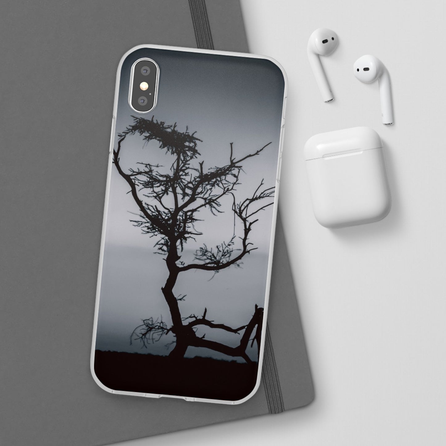 Kalahari Sunset Phone Case B&W