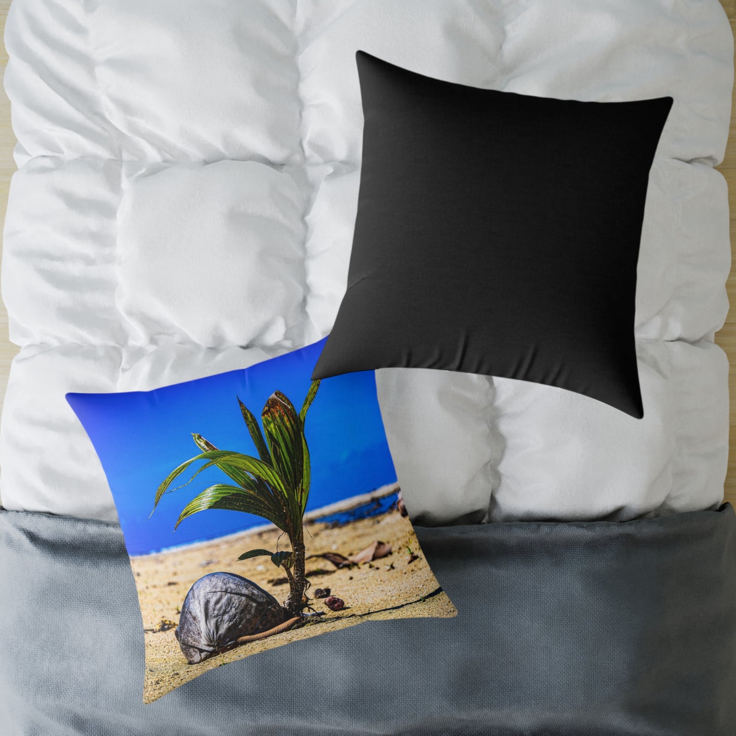 Beach Coconut Pillow