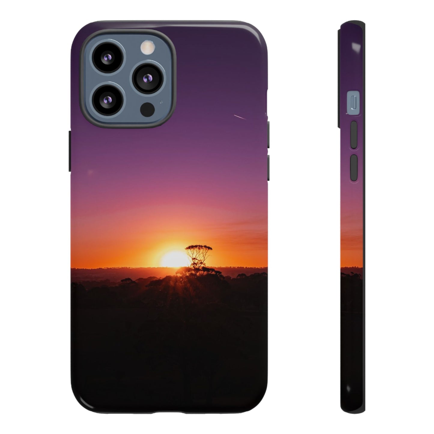 Tough Case - Purple Sunset iPhone 13 Pro Max Glossy