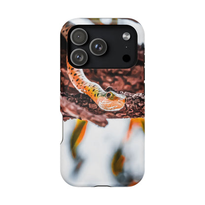 Magsafe® Compatible Tough Cases - Spotted Bush Snake iPhone 17 Pro Matte