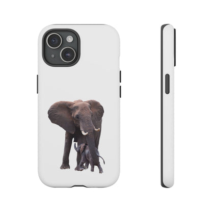 Baby Elephant Tough Case iPhone 15 Matte